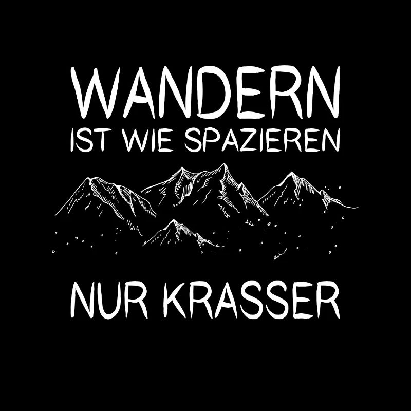 Wanderer Bergsteiger Wandern Wandersprüche