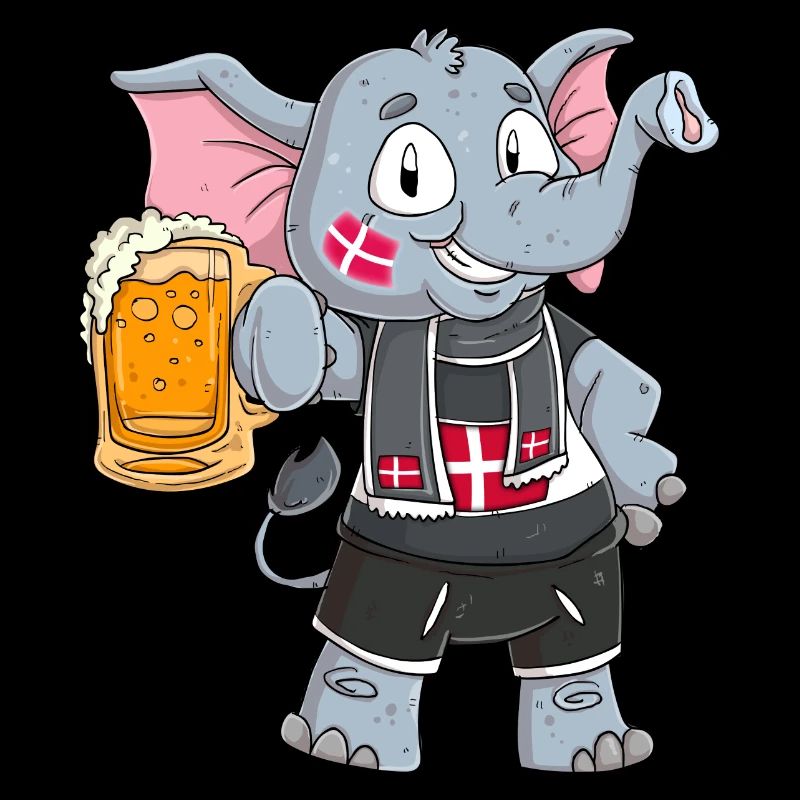 Denmark Fan Elephant