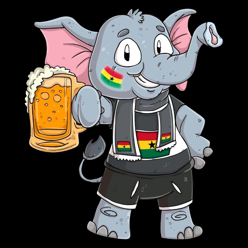 Ghana Fan Elephant