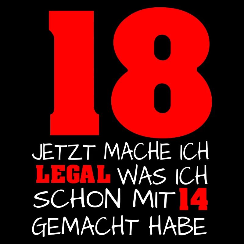 18. Geburtstag Endlich 18 Geburtstagsgeschenk