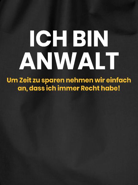 Ich bin Anwalt