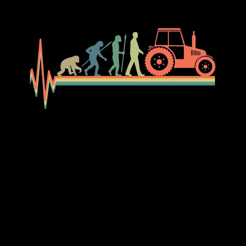 Tracteur Evolution Heartbeat Farmer Retro