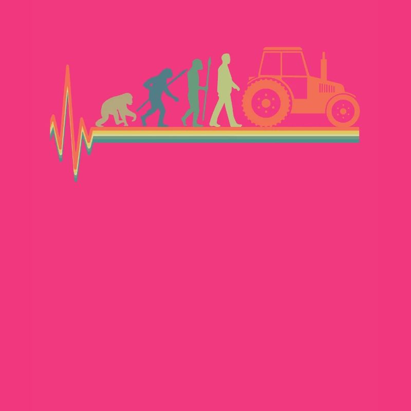 Tracteur Evolution Heartbeat Farmer Retro