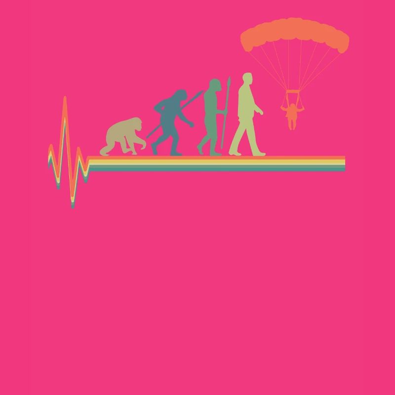 Evolution Paraglider Heartbeat Heartbeat Retro