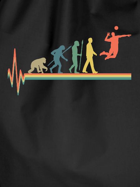 Evolution Volleyball Retro heartbeat
