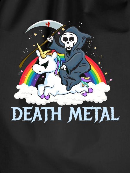 Death Metal Einhorn