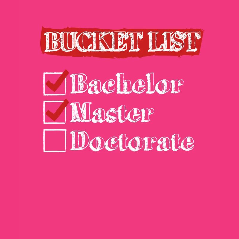 To Do List Bachelor Master Doktor Abschluss