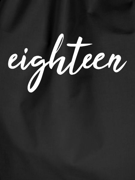 Eighteen - 18th birthday