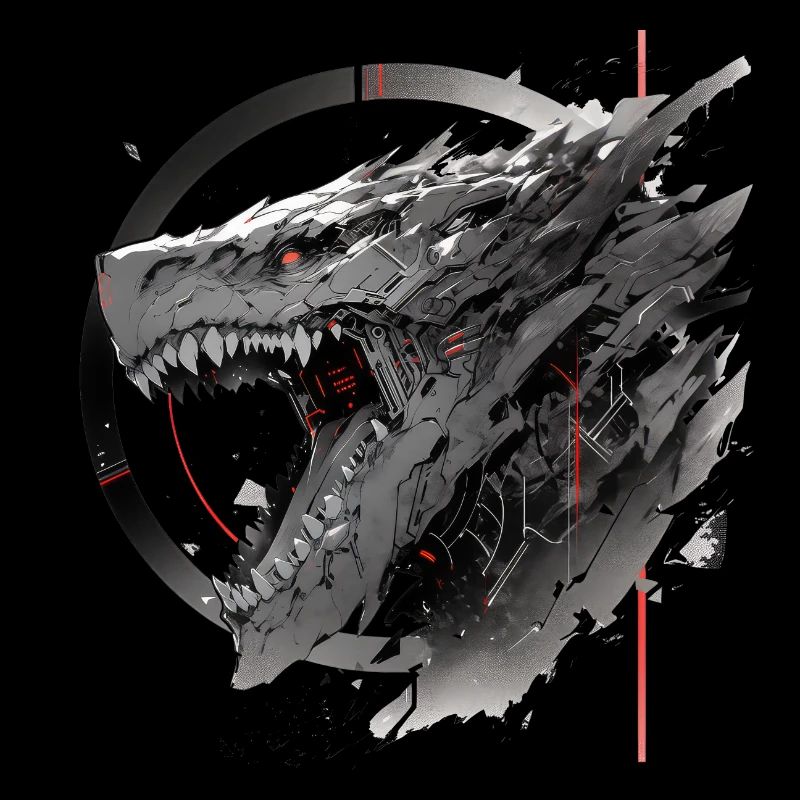 Mecha Animal Tiger Wolf Fox Dino Bear Cyborg