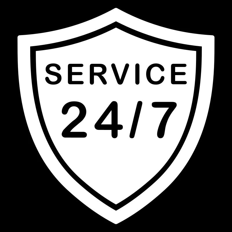 SERVICE 24/7 hours