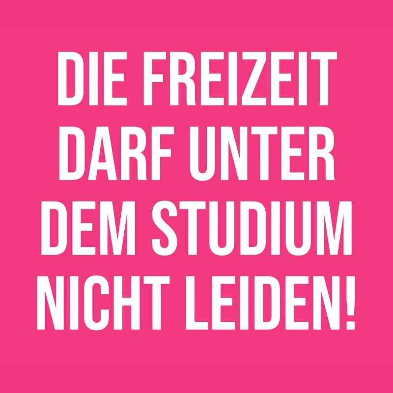 Die Freizeit darf unter dem Studium nicht leiden