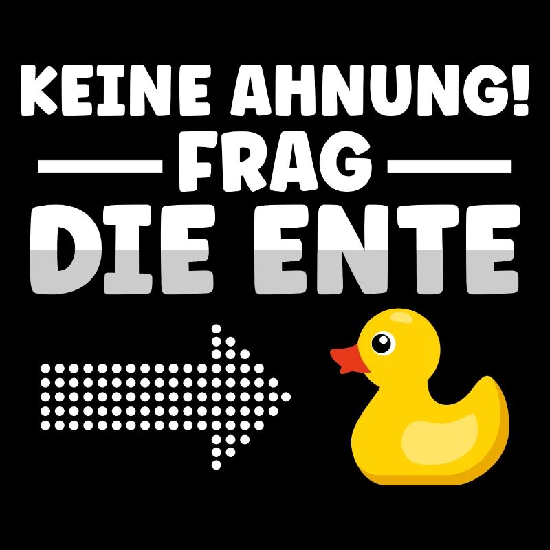 Frag die Badeente Gummiente