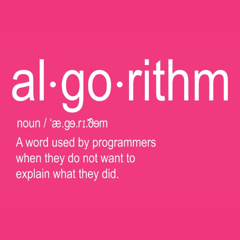 Algorithm Shirt Algorithm Definition Gift