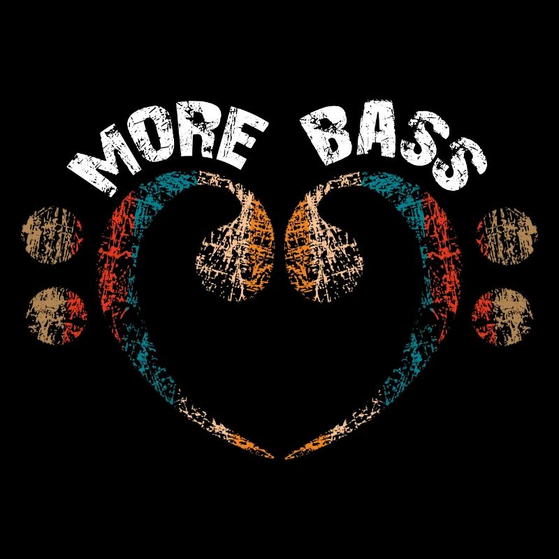 Plus de basses s’il vous plaît, grosse clé de fa