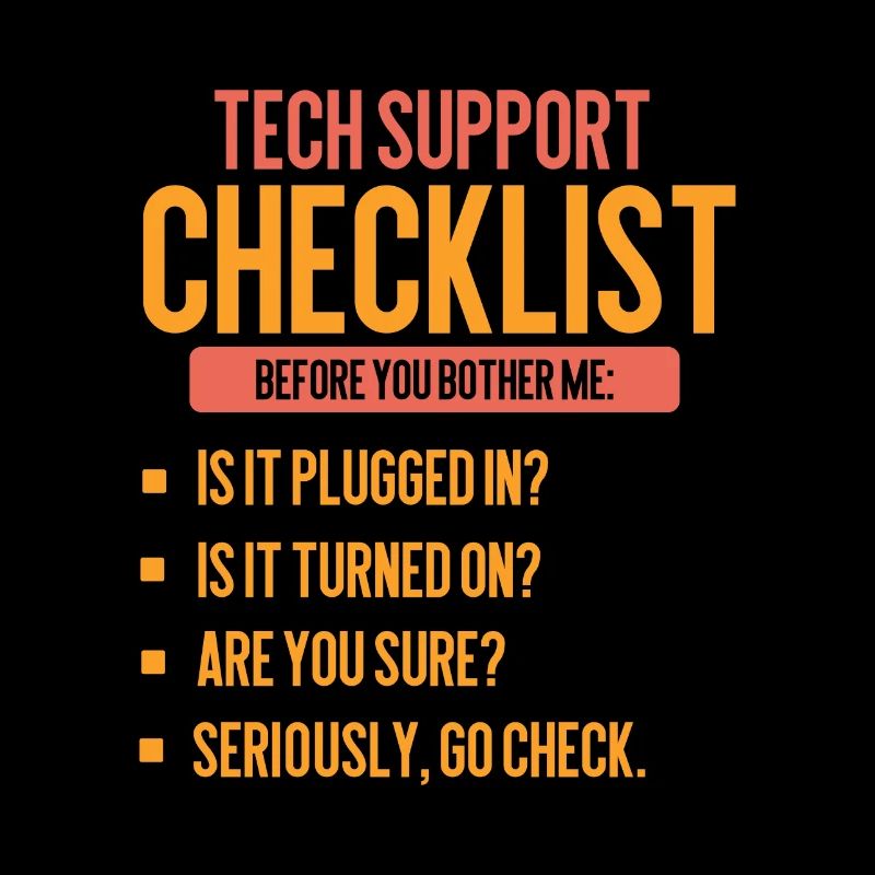 IT Support Technik Hotline Supporter Geschenk