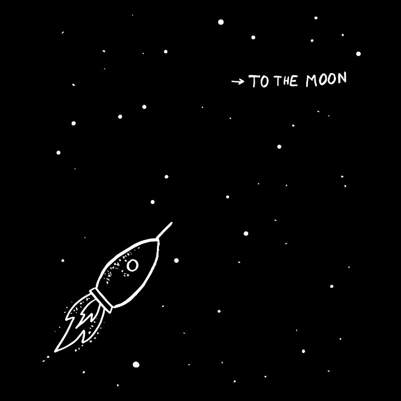To The Moon And Back | Rakete | Partnerlook