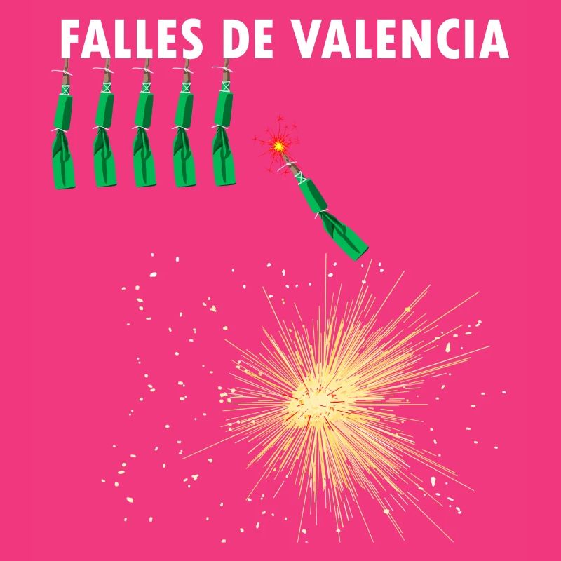 Feu d'artifice Pyro Falles de Valencia Traca