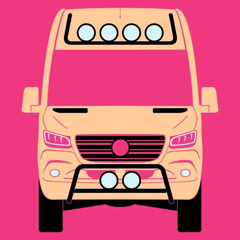 Sprinter W907 W910 front front 4x4 II headlights