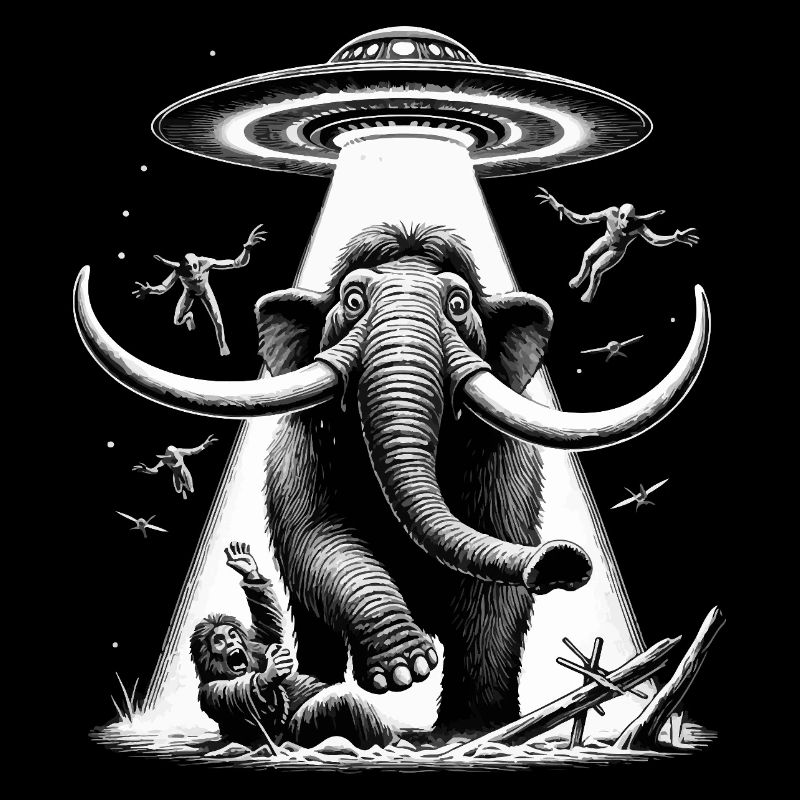 mammoth abducted by ufo