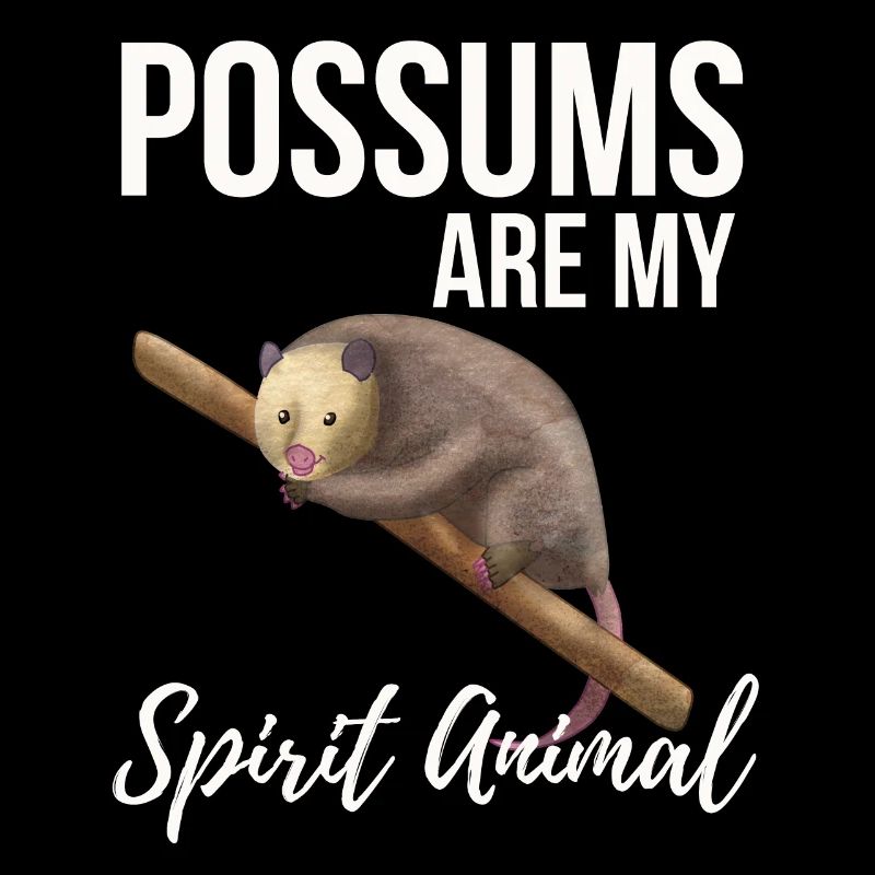 Opossums sind mein Geistestier
