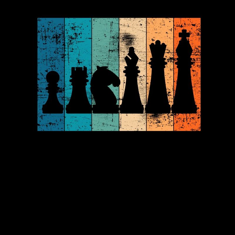 Chess Chessboard Checkmate King Retro Gift