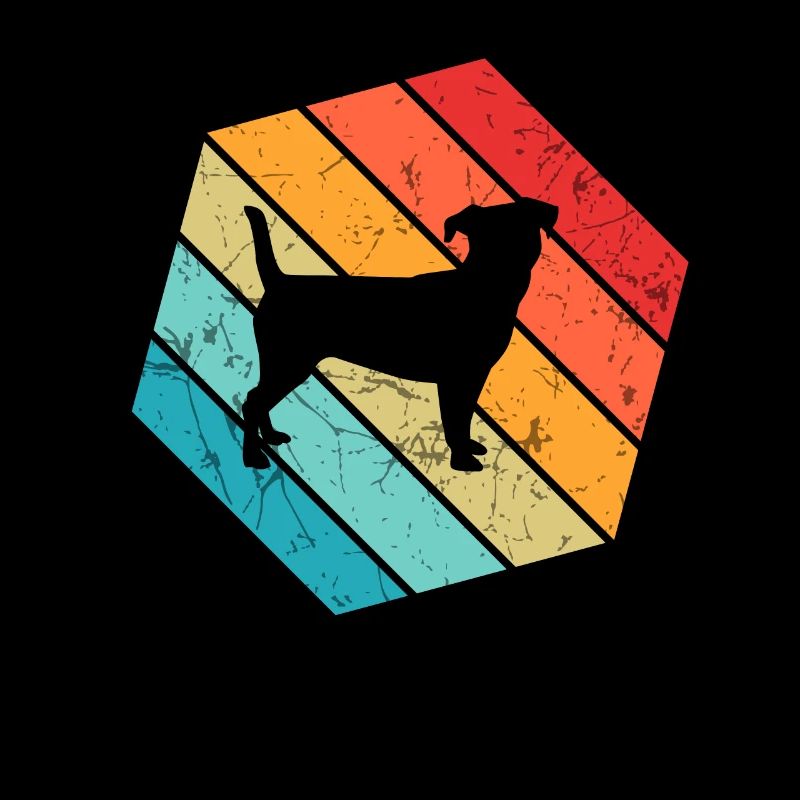Jack Russel dog lover Retro vintage Gift idea