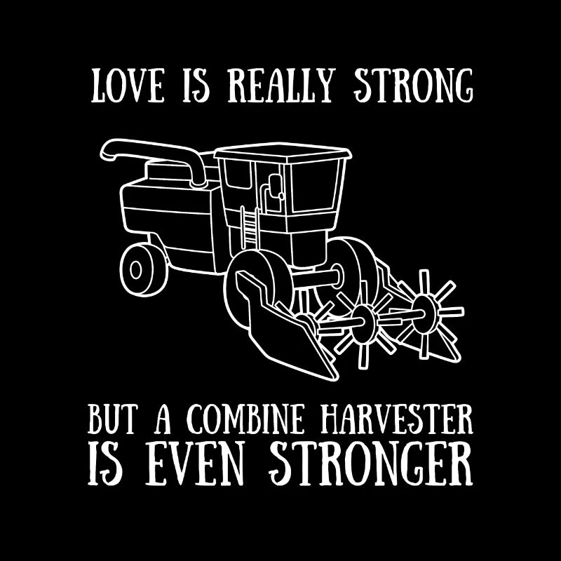 Farming Combine Harvester Driver Agriculture