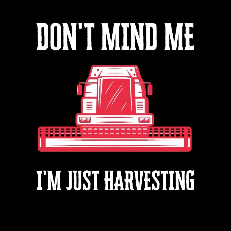 Farming Combine Harvester Driver Agriculture