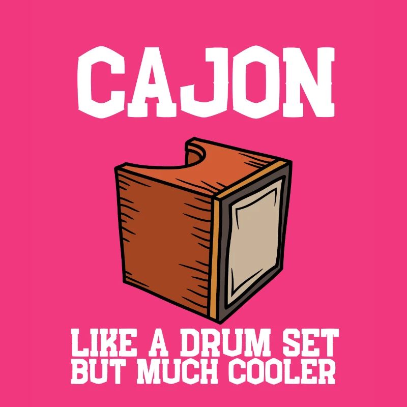 Cajon Box Drum Instrument Peruvian Cajon