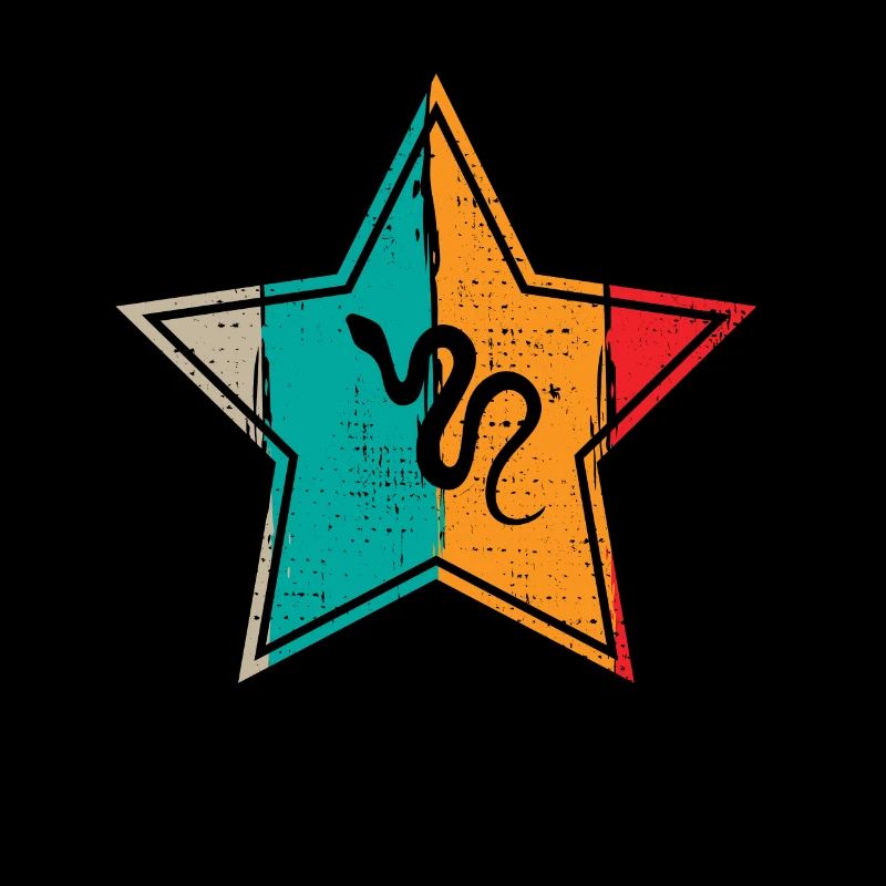 Snake Retro Reptile Python Gift idea