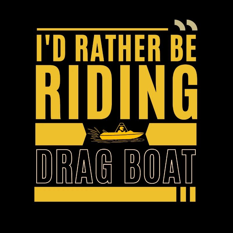 Courses de drag-boat et de hors-bord