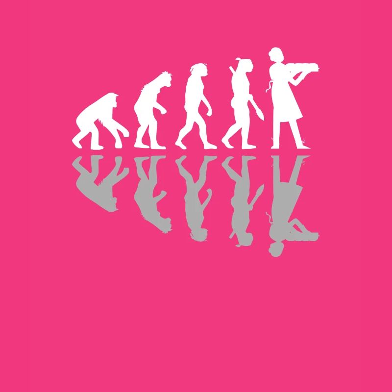 Human Evolution Funny Baking Baker Humor Culinary