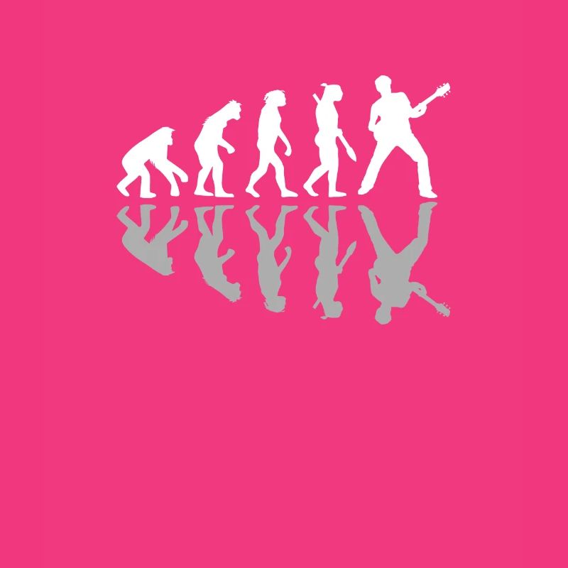 Guitariste Human Evolution Musicien Guitariste