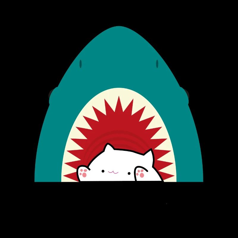 Shark Eating Cat