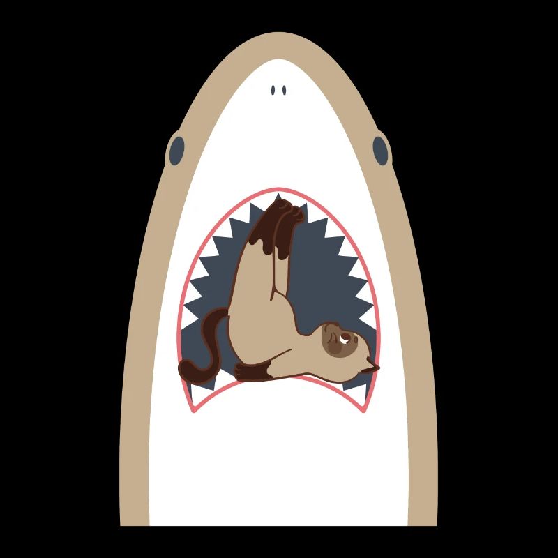 Shark Eating Cat