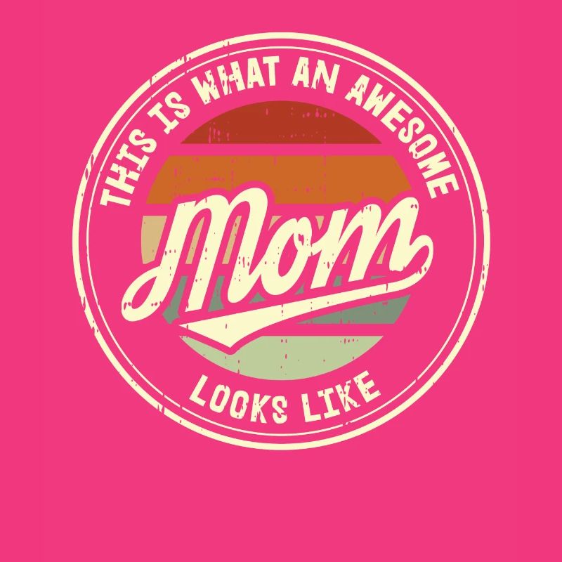 Bester Mama Muttertag Mutter Mom Retro Geschenk