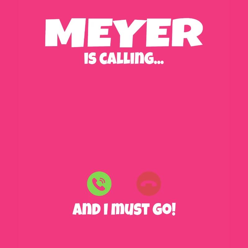 Meyer is calling ruft an Geschenkidee