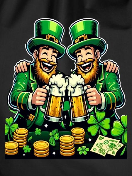 Toasting Leprechaun (Irish Leprechaun)s