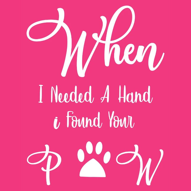 Quand j'avais besoin d'un chien à main