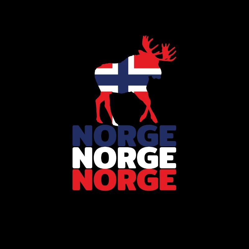 Norwegen mit Elch