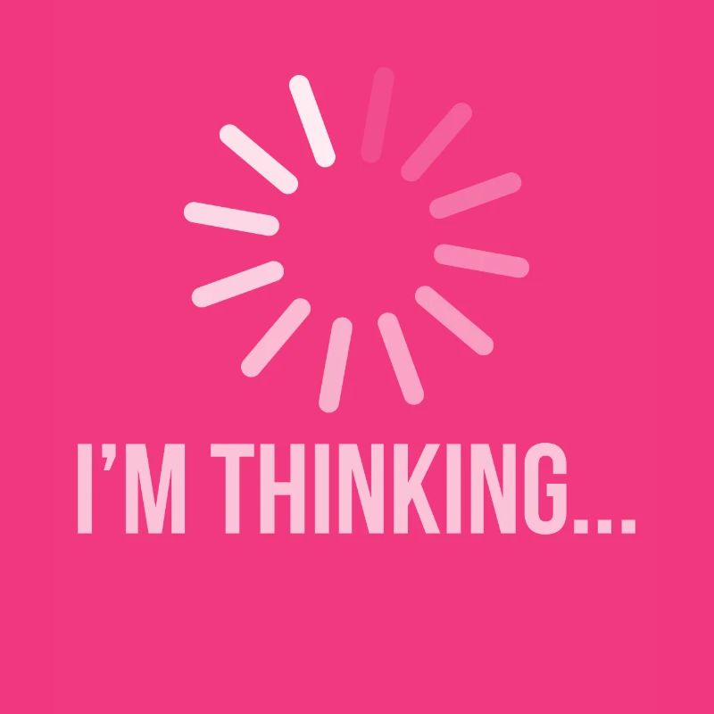 Computer Ich denke Buffer Pun Apparel