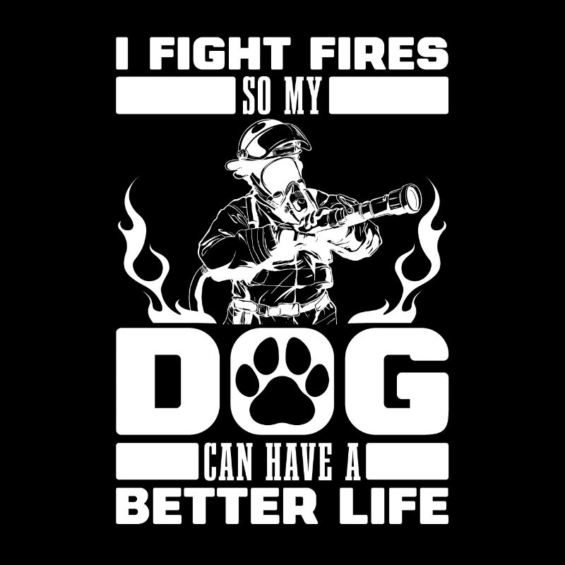 Firefighter Dog