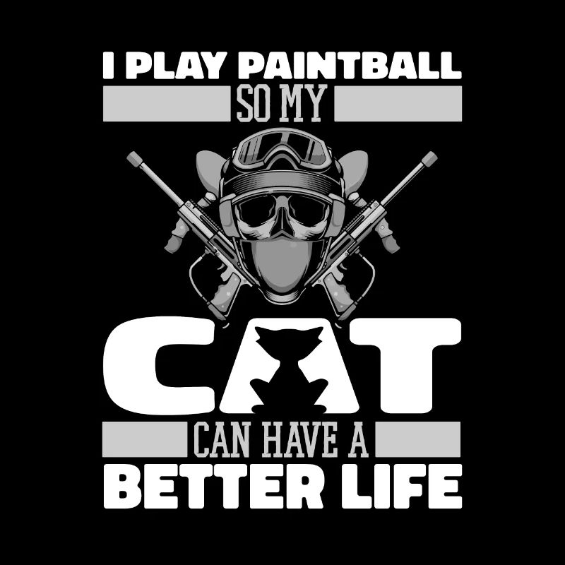 Paintball Cat