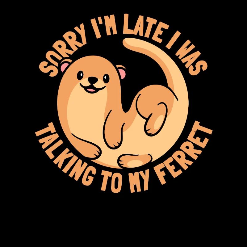 Ferret polecat cute