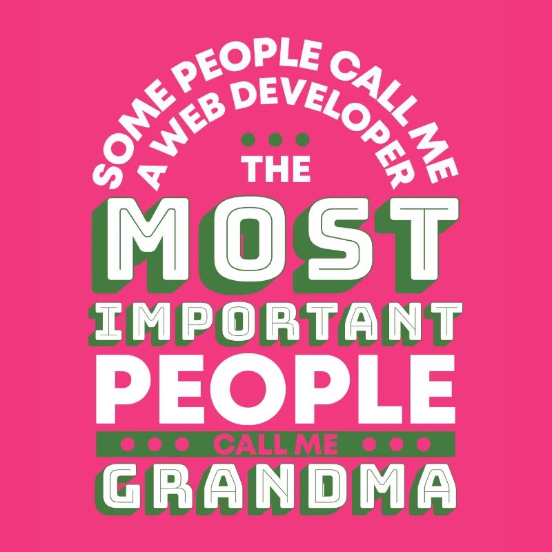 Web Entwickler Webdeveloper Oma