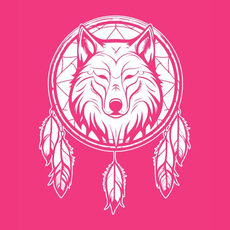 Wolf Traumfänger