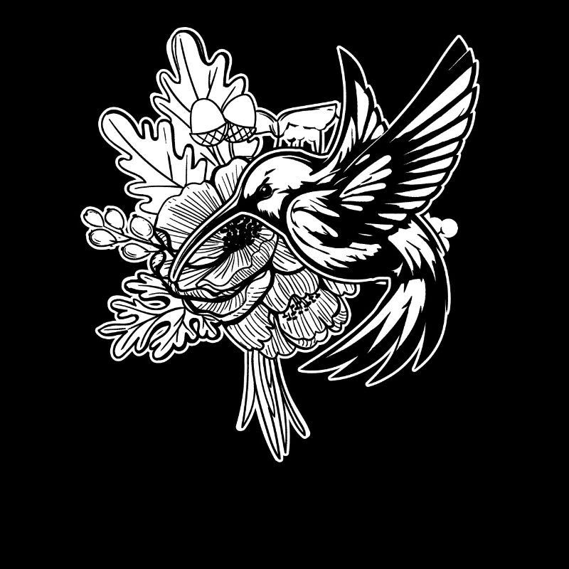 Colibri, Fleurs, Oiseau De Fleur