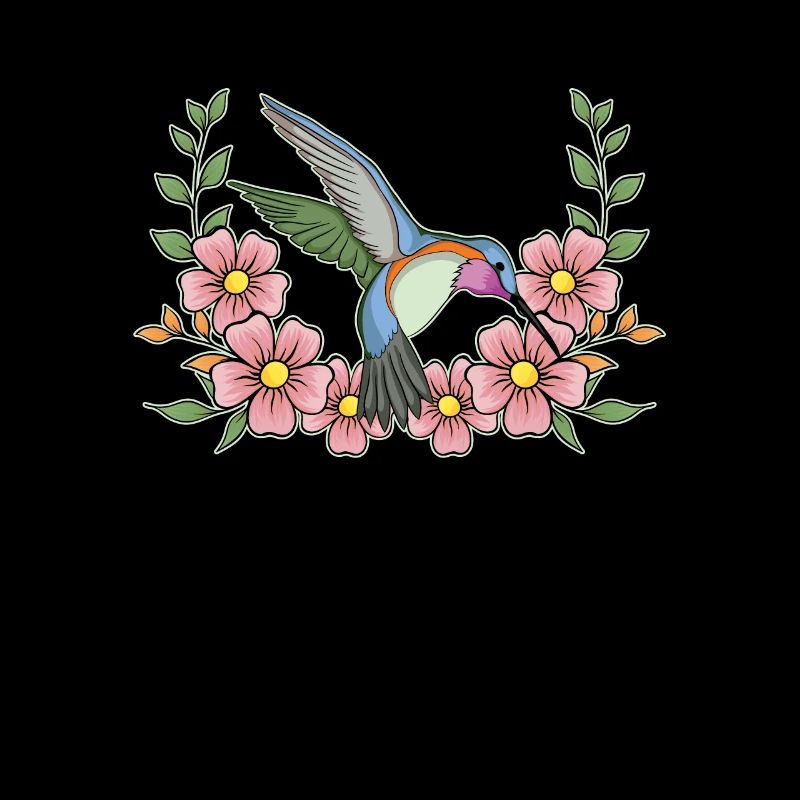 Colibri, Fleurs, Oiseau De Fleur