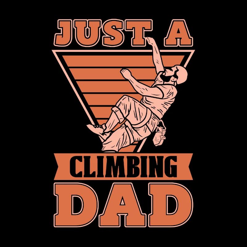 Klettern Kletterer Just A Climbing Dad