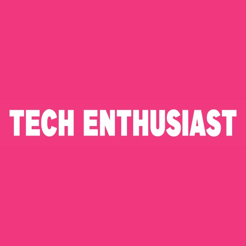 Tech Enthusiast Informatiker Programmierer